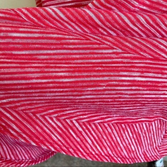 Terra & Sky Red Peplum Top Size 4X - Picture 8 of 13